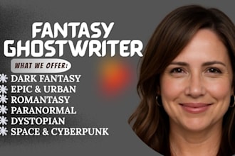 ghostwrite your fantasy novel with immersive worldbuilding and magic
