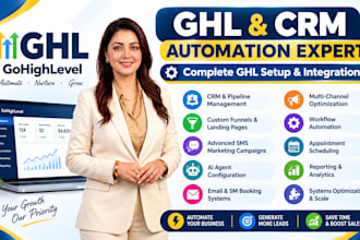 build gohighlevel ai automation and business automation systems