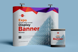 design trade show booth exhibition display backdrop banner