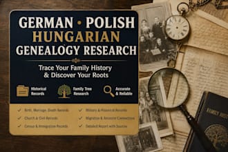trace germany poland hungarian genealogy ancestry research family records