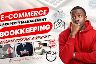 do ecommerce bookkeeping for shoplifty amazon and esty in quickbooks