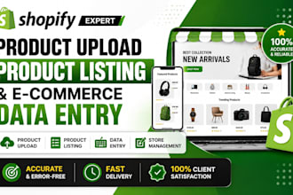 upload products to shopify and optimize product listings