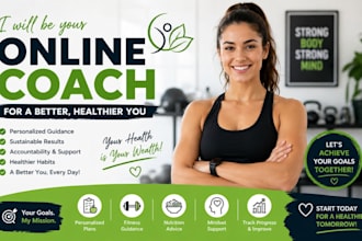 be your online coach for a healthier and better you