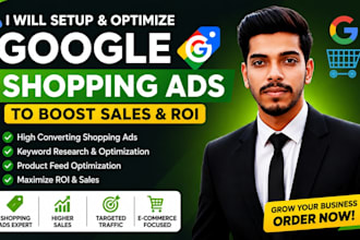 setup google shopping ads campaign and merchant center