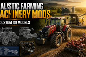 model realistic farming simulator machinery mods