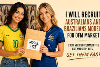 recruit australian and brazilian models for your agency