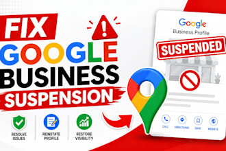 fix gmb suspension and reinstate your google business profile
