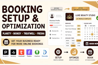 setup optimize planity booksy treatwell thefork appointment booking system