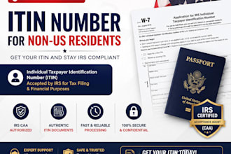 help you apply for an itin number for US tax purposes