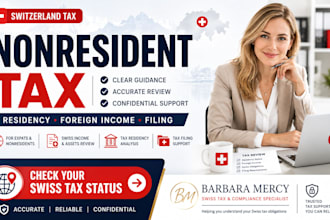 analyze swiss nonresident tax residency foreign income tax filing help