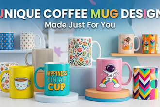 do mug design for you