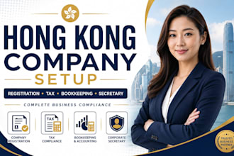 do hong kong company registration, bookkeeping, tax filing and secretary