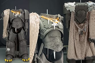 cosplay creation eva foam cosplay wearable armor pattern design props helmet