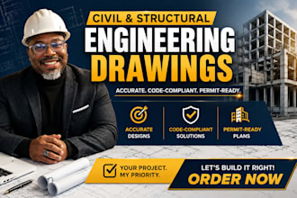do civil and structural engineering drawing for florida texas califonia