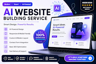 build your ai website