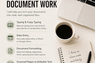 do accurate typing copy typing and document formatting
