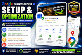 set up and optimize your google business profile