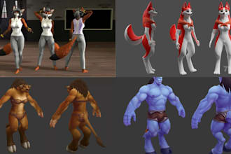 build custom skyrim mods, sfm character, furry mod for your adventure