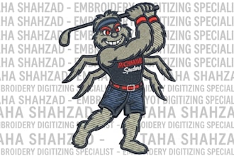 professional wilcom embroidery digitizing in an hour