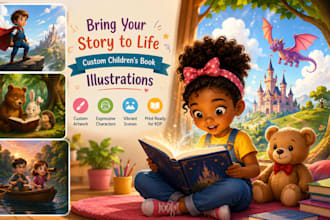 do children book illustration kids book art story book illustration kid lit art