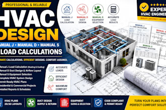 transform your ideas in hvac design manual j, d, s for load calculation