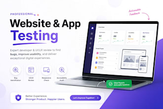 perform QA testing, code review and catch bugs