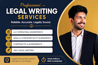create legal llc operating agreement, powerful legal contracts and ndas