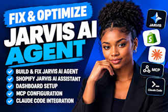 fix build jarvis ai agent shopify jarvis ai assistant dashboard mcp claude code