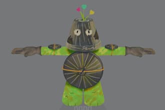 creat stylized 3d models and rig your characters