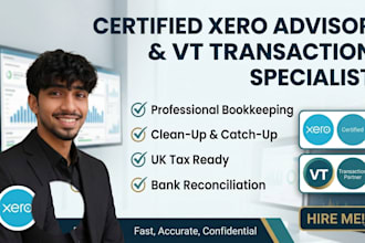 do xero bookkeeping and vt transaction accounts