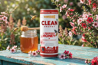 convert your ai design into a print ready beverage can label