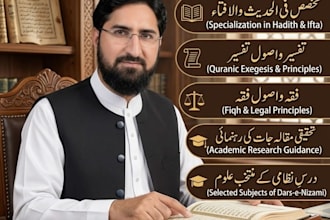 teach quran, tajweed, and islamic studies as a phd scholar