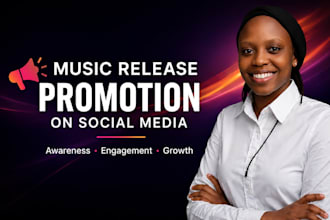 promote your music release on social media