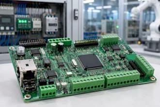 troubleshoot and fix conveyor automation, plc and motor control problems