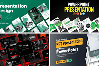 redesign investor pitch deck, startup pitch deck, powerpoint, google slides