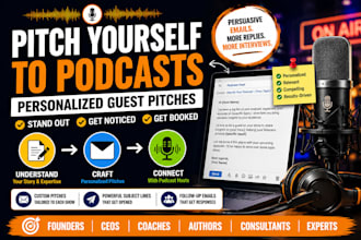 craft personalized podcast guest pitches and outreach emails