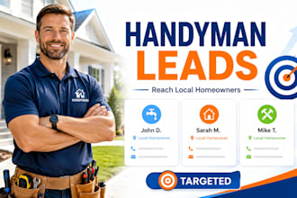 generate handyman leads local handyman home repair maintenance remodeling leads