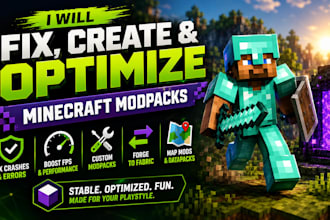 fix create optimize minecraft modpacks convert forge to fabric minecraft map mod