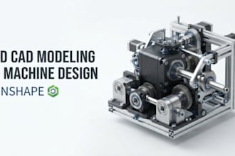 create professional 3d cad models and machine designs in onshape