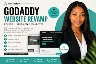 create godaddy website revamp revamp godaddy website godaddy website makeover