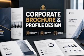 design company profile, corporate presentation, brochure, booklet, proposal