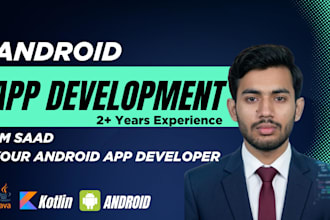 develop custom android apps in kotlin and firebase