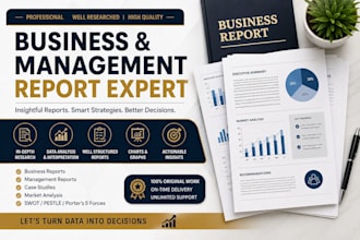 help in business and management reports