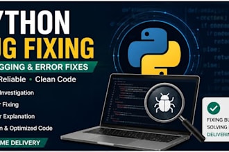 fix bugs and errors in your python code
