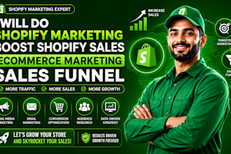 do shopify marketing boost shopify sales ecommerce marketing sales funnel