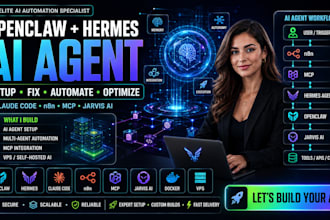 build jarvis ai multi agent github claude code mcp omniroute hermes obsidian vps