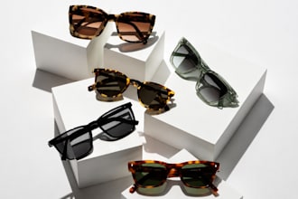 professionally design sunglasses and eyewear product images