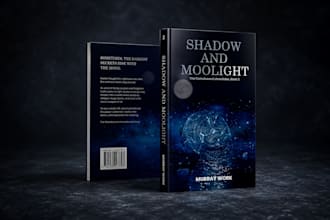 do young adult fantasy book cover, romantasy amazon KDP paperback cover design