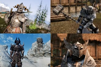 create and port skyrim mods with armor weapons and characters