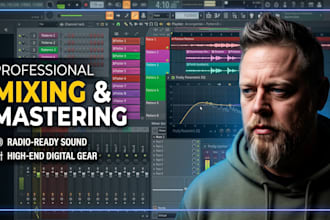 mix and master your track with pro audio analysis